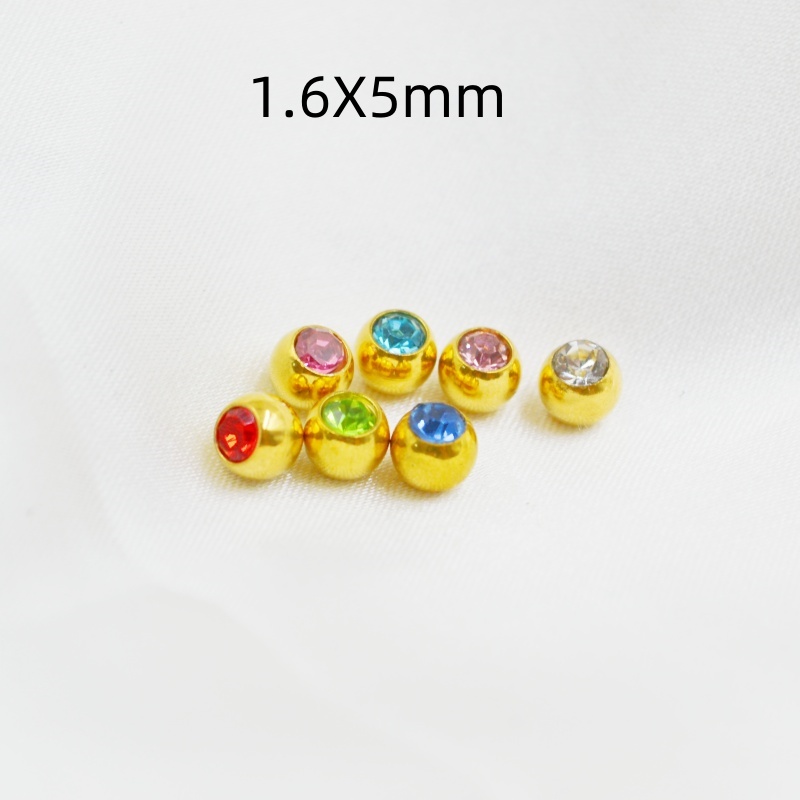 50 teile/los Kristall Edelstei – Body Jewelry Replacement Ball Bewertung und Preis