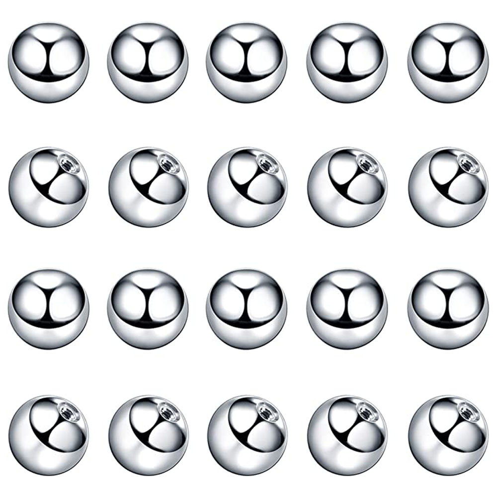 20 stücke Ersatz Bälle Körper  – Body Jewelry Replacement Ball Bewertung und Preis